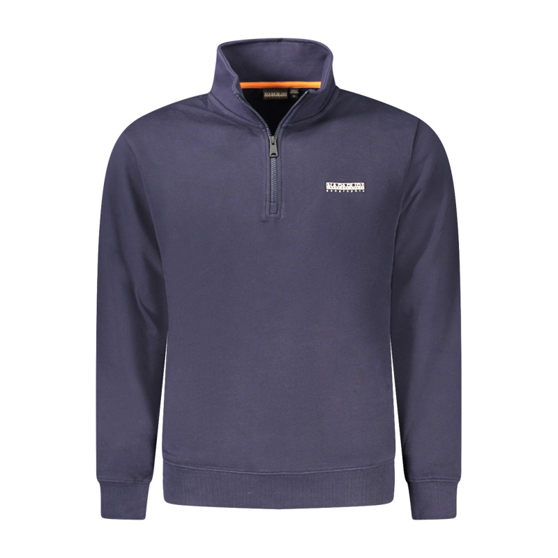 NAPAPIJRI SWEAT-SHIRT ZIPPÉ POUR HOMMES, BLEU