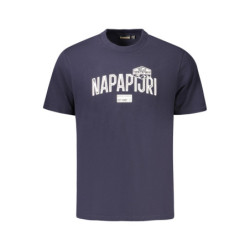 T-SHIRT À MANCHES COURTES POUR HOMME NAPAPIJRI, BLEU