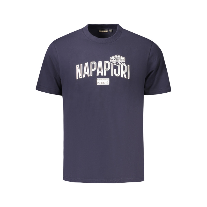 T-SHIRT À MANCHES COURTES POUR HOMME NAPAPIJRI, BLEU