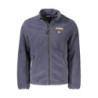 NAPAPIJRI MEN'S BLUE ZIP-UP SWEATSHIRT