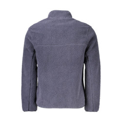 NAPAPIJRI MEN'S BLUE ZIP-UP SWEATSHIRT