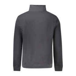 NAPAPIJRI MEN'S BLACK ZIP-UP SWEATSHIRT