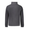 NAPAPIJRI MEN'S BLACK ZIP-UP SWEATSHIRT
