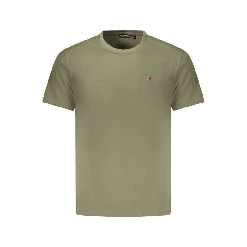 T-SHIRT À MANCHES COURTES POUR HOMME NAPAPIJRI VERT