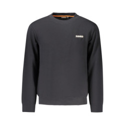 NAPAPIJRI MEN'S BLACK ZIP-UP SWEATSHIRT