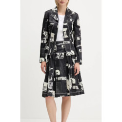 VESTE DE SPORT NOIRE POUR FEMME DESIGUAL