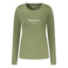 PEPE JEANS WOMEN'S LONG-SLEEVED T-SHIRT, GREEN