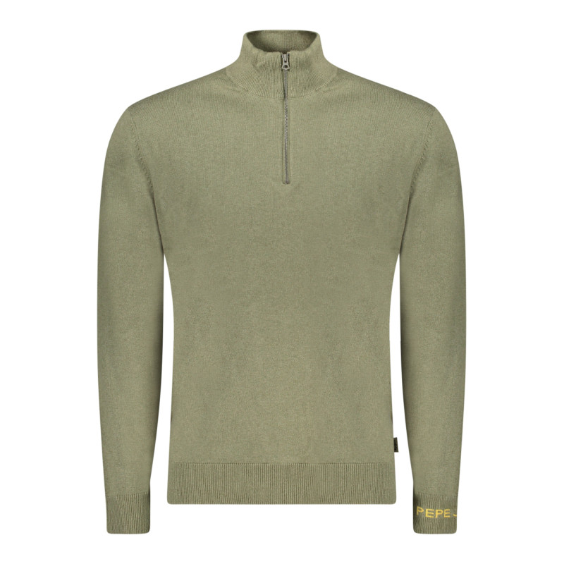 PEPE JEANS MEN'S GREEN SWEATER