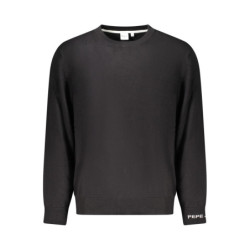 PEPE JEANS MEN'S BLACK SWEATER