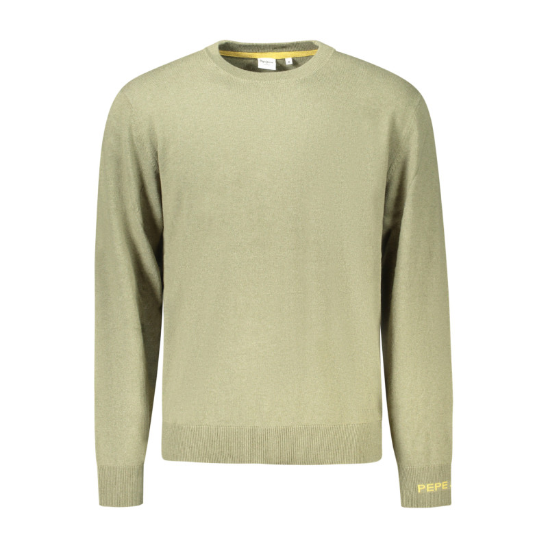 PEPE JEANS MEN'S GREEN SWEATER