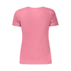 PEPE JEANS WOMEN'S PINK LONG-SLEEVE T-SHIRT