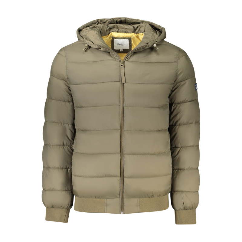 PEPE JEANS MEN'S BROWN JACKET