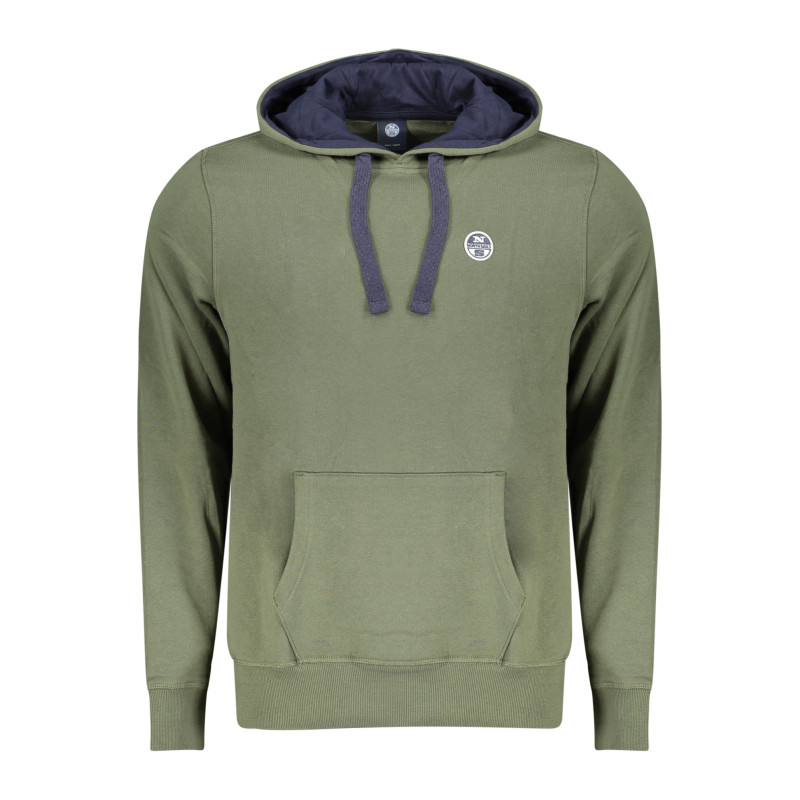 Sweat zippé pour homme North Sails, vert