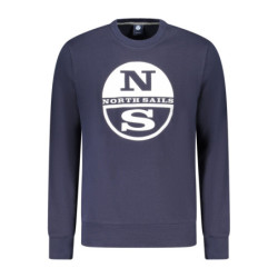 SWEAT-SHIRT ZIPPÉ BLEU NORTH SAILS POUR HOMMES