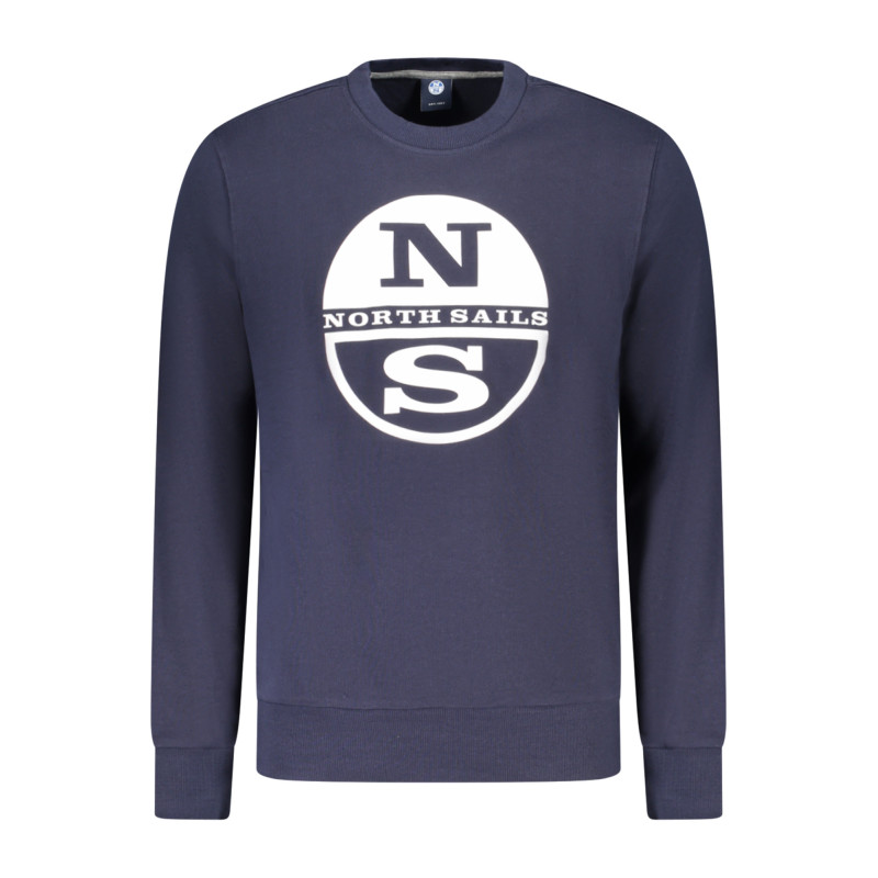 SWEAT-SHIRT ZIPPÉ BLEU NORTH SAILS POUR HOMMES