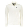 NORTH SAILS MEN'S WHITE ZIP-UP SWEATSHIRT