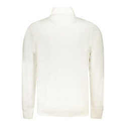 NORTH SAILS MEN'S WHITE ZIP-UP SWEATSHIRT