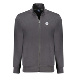 Sweat-shirt zippé noir pour homme North Sails