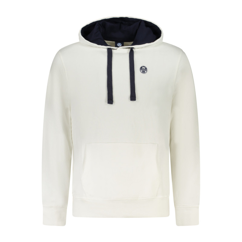 NORTH SAILS MEN'S ZIP-UP SWEATSHIRT WHITE