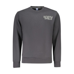 Sweat-shirt zippé noir pour homme North Sails