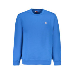 TOMMY HILFIGER MEN'S BLUE ZIP-UP SWEATSHIRT