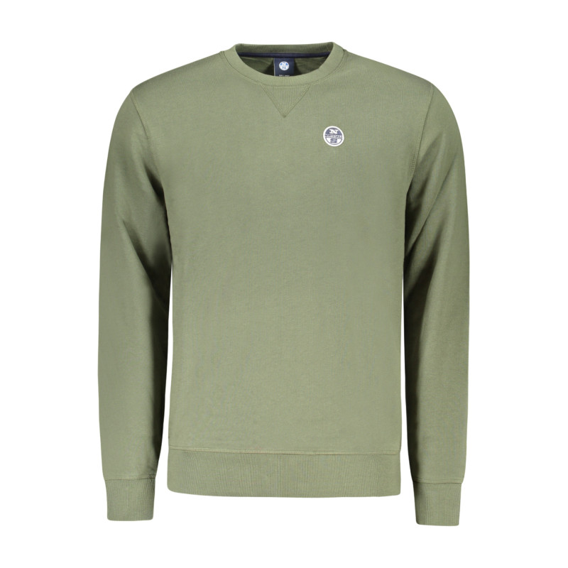 NORTH SAILS MEN'S ZIP-UP SWEATSHIRT, GREEN