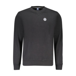 NORTH SAILS MEN'S BLACK ZIP-UP SWEATSHIRT