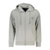 SWEAT-SHIRT GRIS À FERMETURE ÉCLAIR POUR HOMMES DE L'ACADÉMIE MILITAIRE