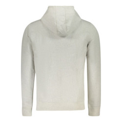 MILITARY ACADEMY MEN'S GRAY ZIP-UP SWEATSHIRT