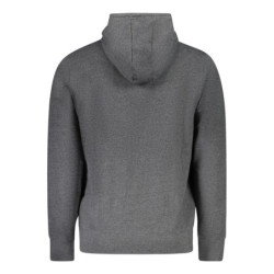 MILITARY ACADEMY MEN'S GRAY ZIP-UP SWEATSHIRT