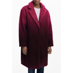 DESIGUAL WOMEN'S PINK COAT