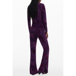 PANTALON VIOLET POUR FEMME DESIGUAL