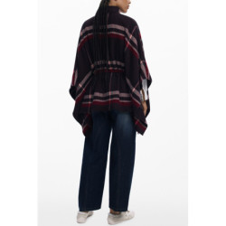 DESIGUAL PONCHO WOMEN'S BLACK