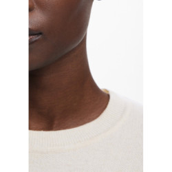 DESIGUAL WOMEN'S BEIGE SWEATER