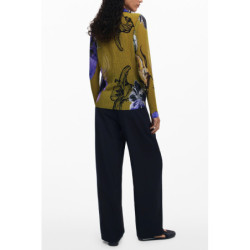 CHEMISE À MANCHES LONGUES POUR FEMME DESIGUAL, VERTE