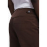 DESIGUAL WOMEN'S BROWN TROUSERS