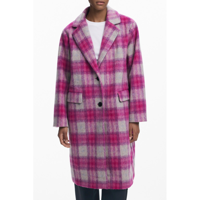 DESIGUAL WOMEN'S PINK COAT