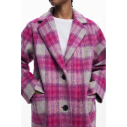 MANTEAU ROSE POUR FEMME DESIGUAL