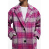 MANTEAU ROSE POUR FEMME DESIGUAL