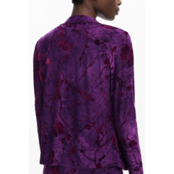 CHEMISE VIOLETTE À MANCHES LONGUES POUR FEMME DESIGUAL