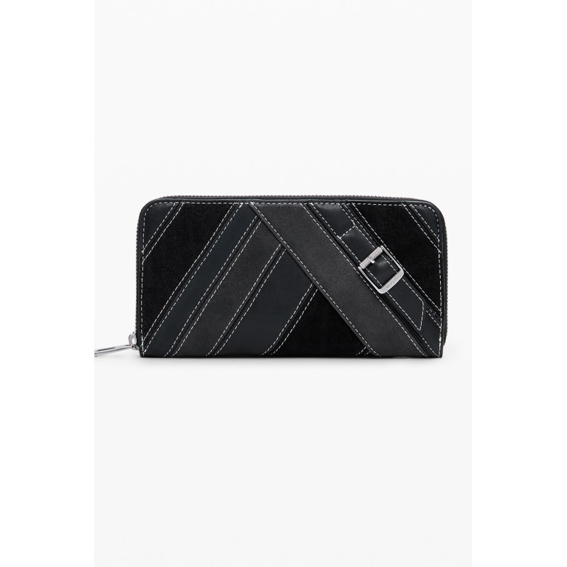 DESIGUAL WOMEN'S BLACK WALLET