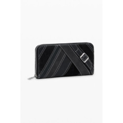 DESIGUAL WOMEN'S BLACK WALLET