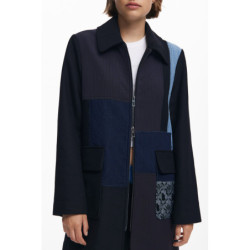 DESIGUAL WOMEN'S BLACK JACKET