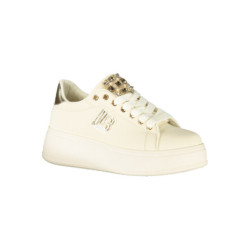 LAURA BIAGIOTTI WOMEN'S BEIGE SPORTS SHOES