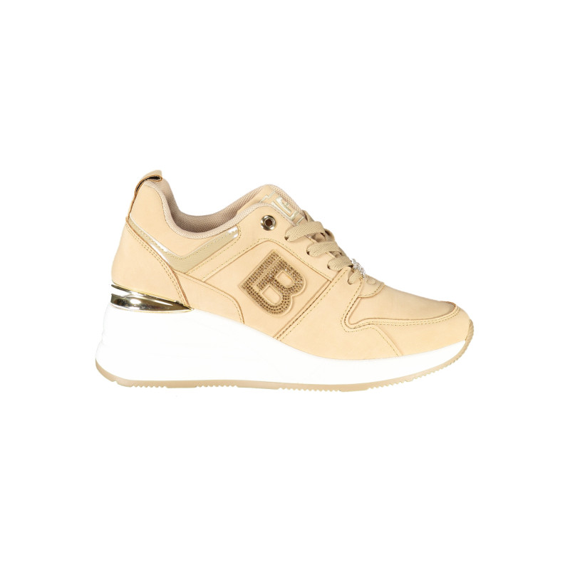LAURA BIAGIOTTI WOMEN'S BEIGE SPORTS SHOES