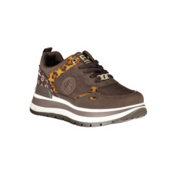 LAURA BIAGIOTTI WOMEN'S BROWN SPORTS SHOES