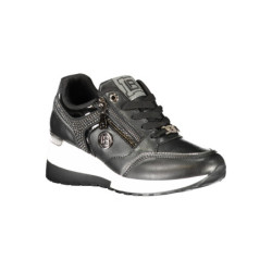 LAURA BIAGIOTTI WOMEN'S BLACK SPORTS SHOES