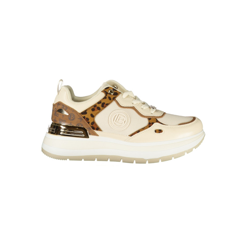 LAURA BIAGIOTTI WOMEN'S BEIGE SPORTS SHOES