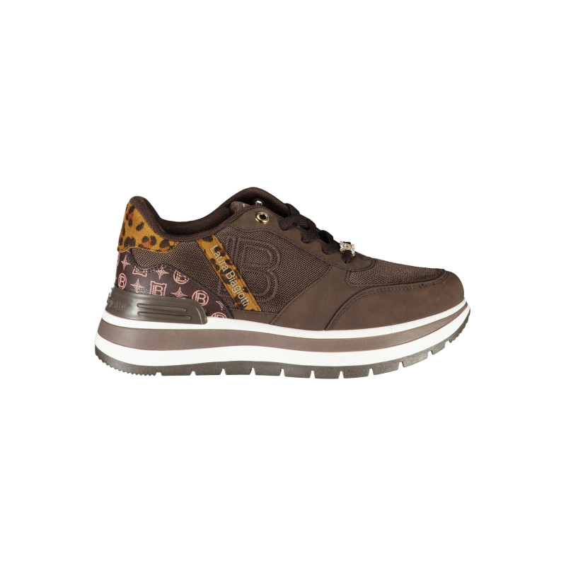 CHAUSSURES DE SPORT MARRON POUR FEMMES LAURA BIAGIOTTI