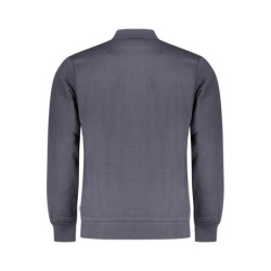 PEPE JEANS MEN'S BLUE ZIP-UP SWEATSHIRT